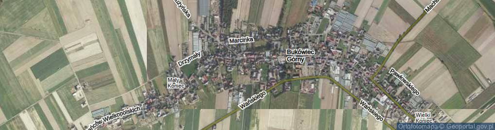 Zdjęcie satelitarne Dudziarska ul.